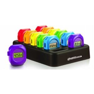 Rechargeable stopwatches